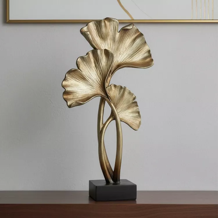 Dev Yaprak Dekoratif Biblo (50x30cm)