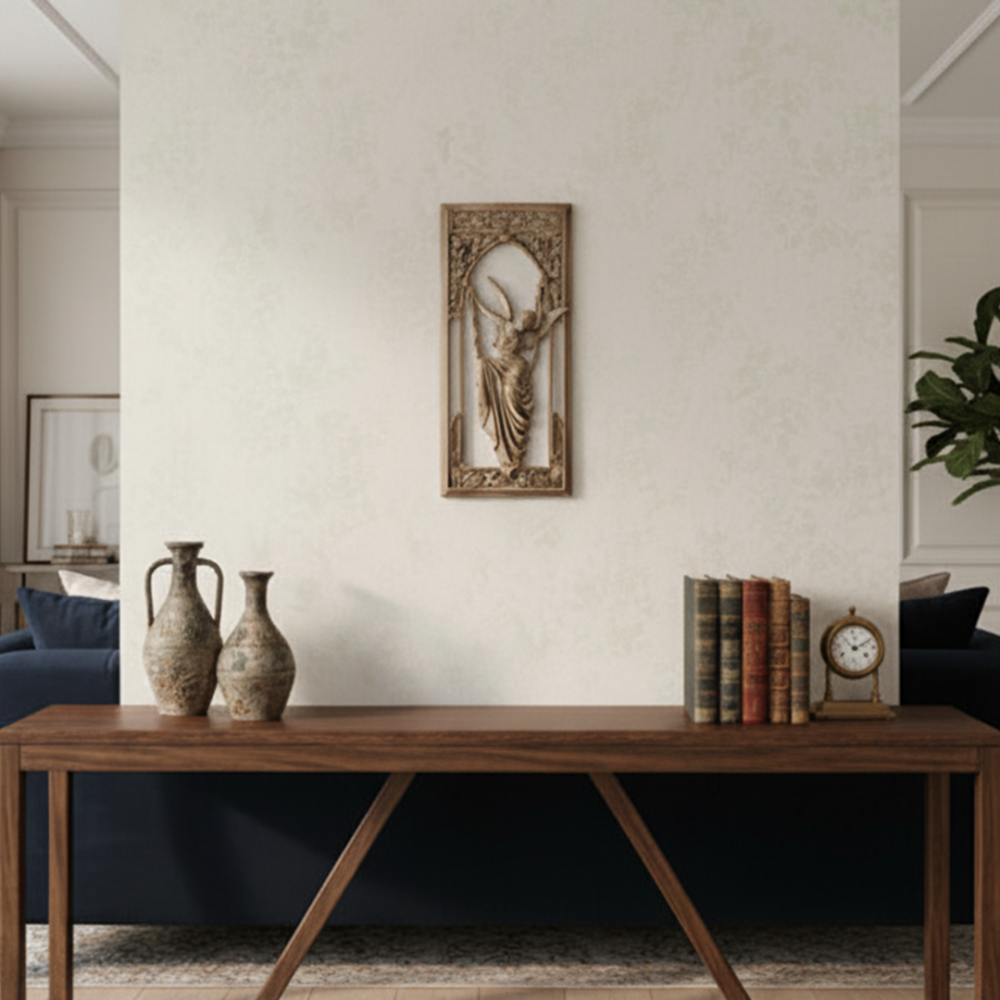 Melekli Dekoratif Duvar Panosu ve Tablosu 45x21 cm - 2